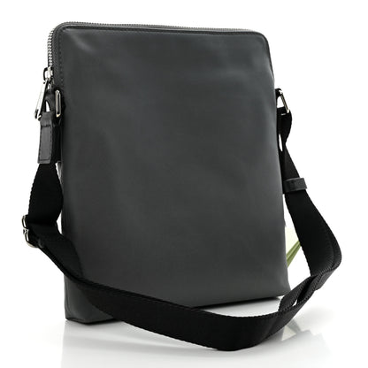 Burberry Econyl Logo Print Crossbody Bag Grey 2 of 10