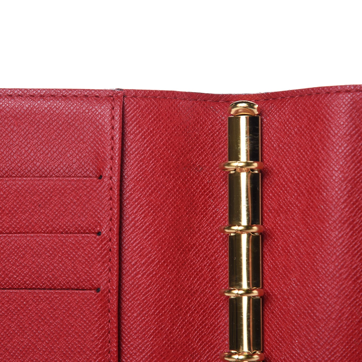Damier Ebene Patch Small Ring Agenda Cover