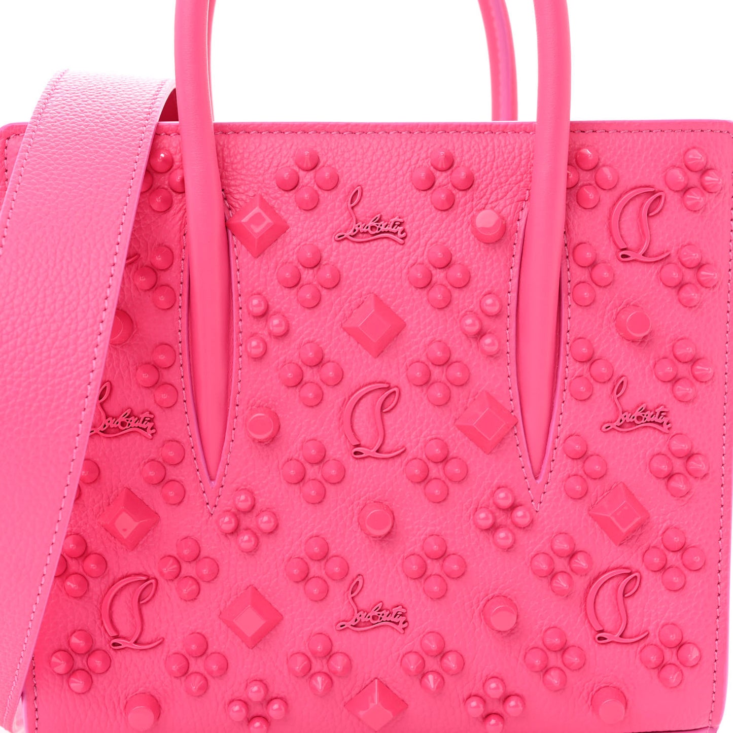 Calfskin Spikes Loubinthesky Mini Paloma Glam