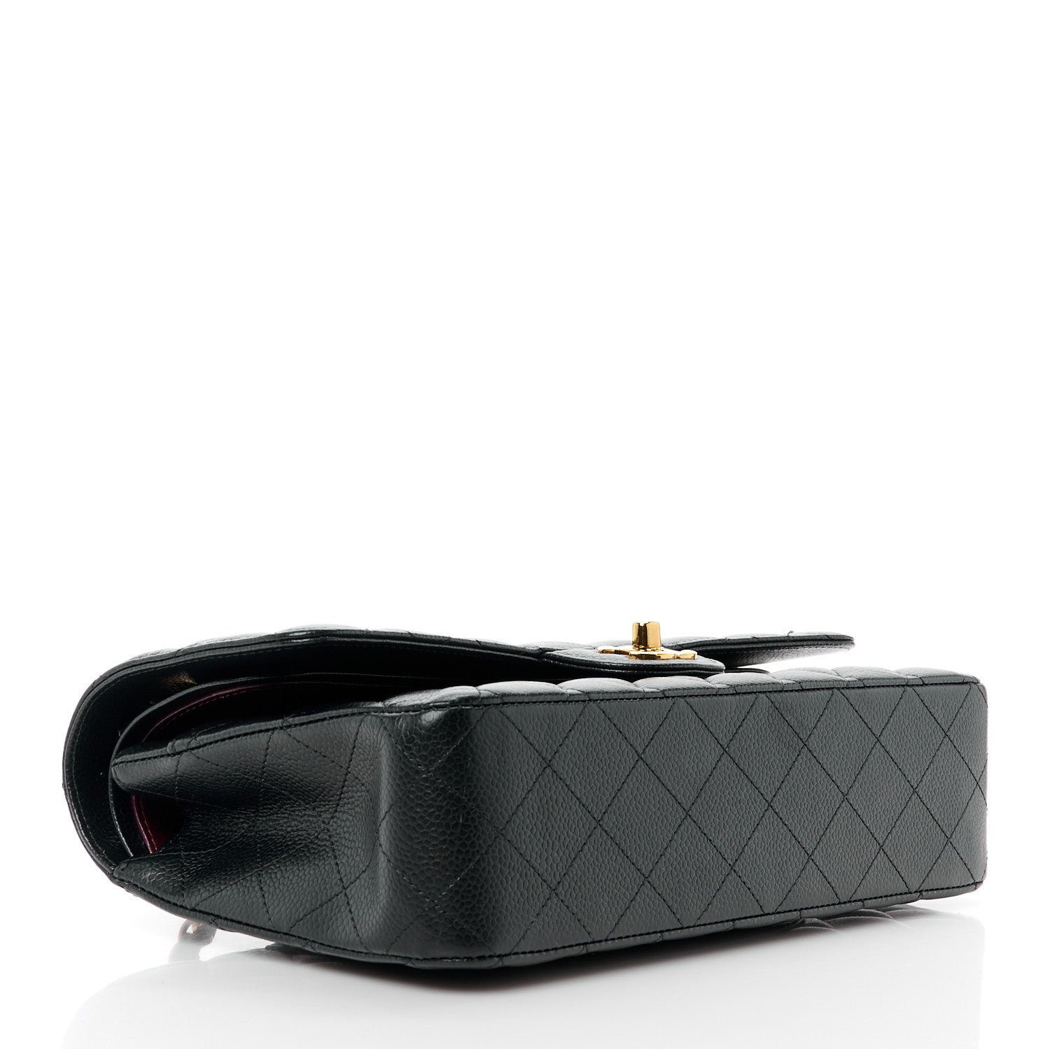 Chanel Caviar Quilted Medium Double Flap Black 4 of 11