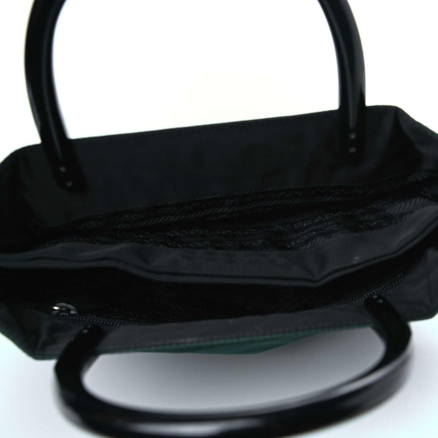 Prada Nylon Tote Green 4 of 7