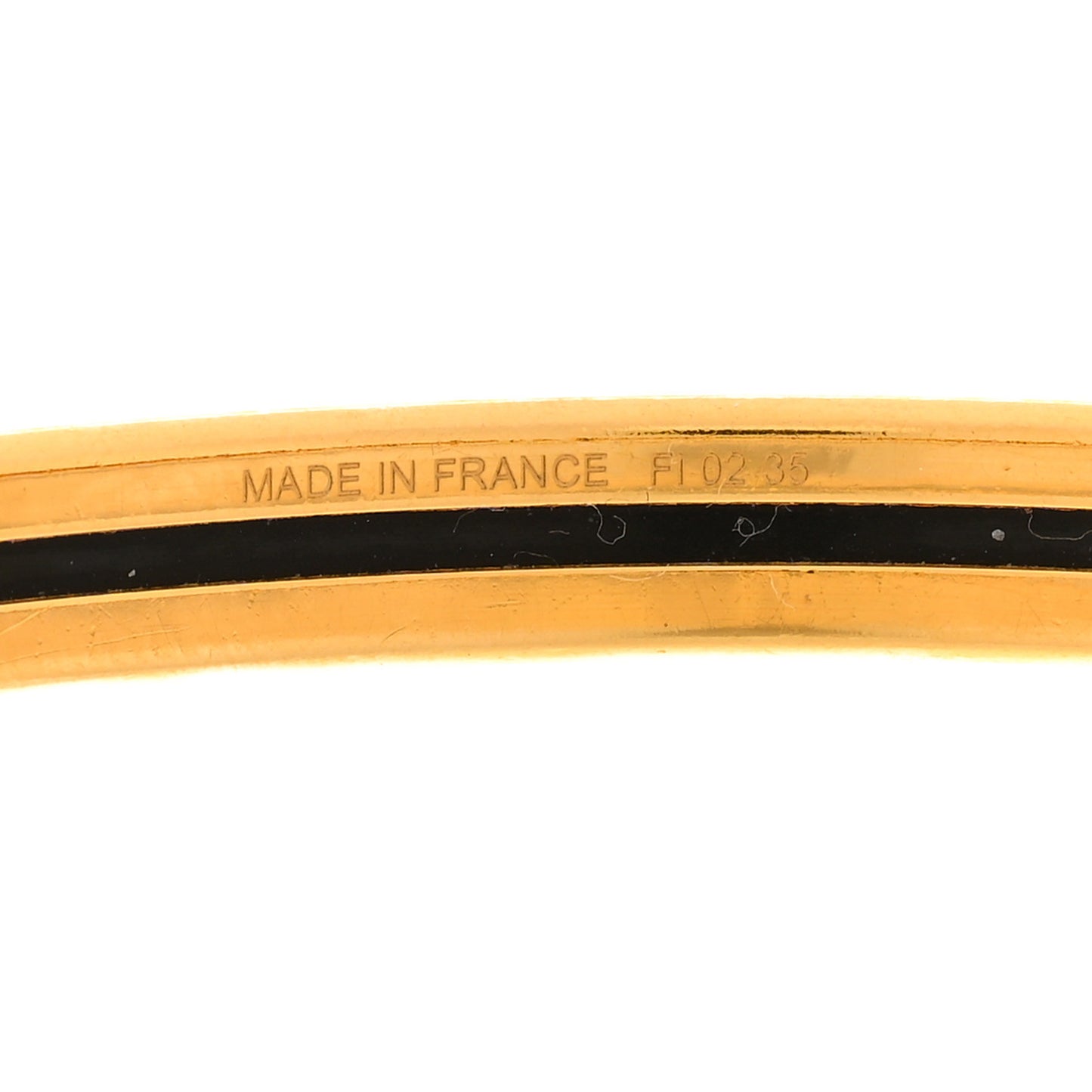 Enamel Extra Narrow Uni Bracelet 62  Rouge Jumping