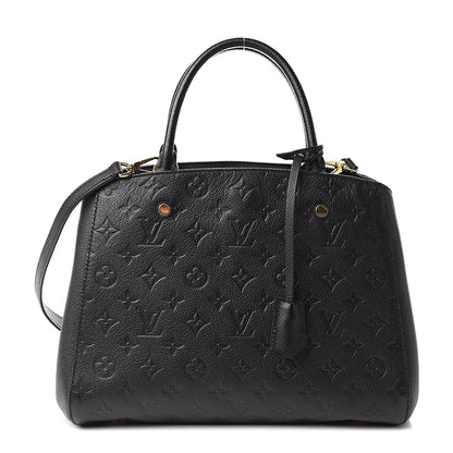 Louis Vuitton Empreinte Montaigne MM Black 1 of 11
