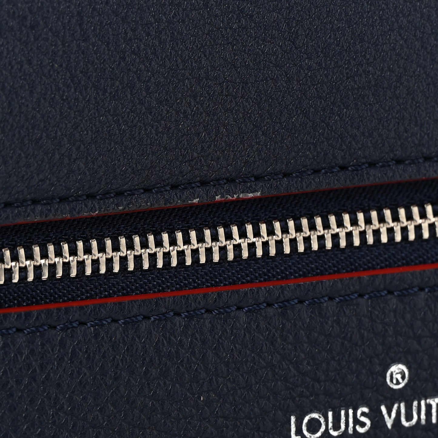 Soft Calfskin My Lockme Top Handle Marine Rouge