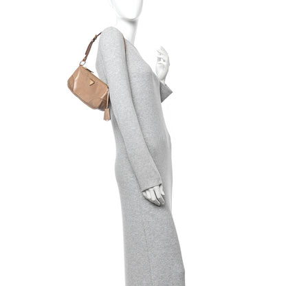 Prada Soft Lux Calfskin Re-Edition 2002 Shoulder Bag Travertine 2 of 10