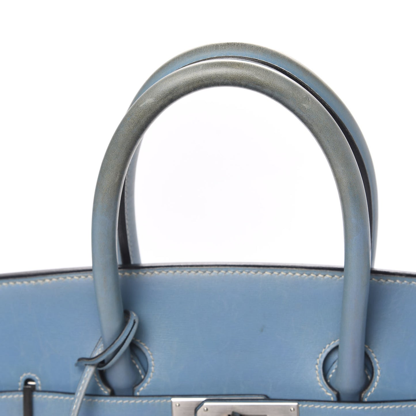 Box Birkin 35 Blue Jean