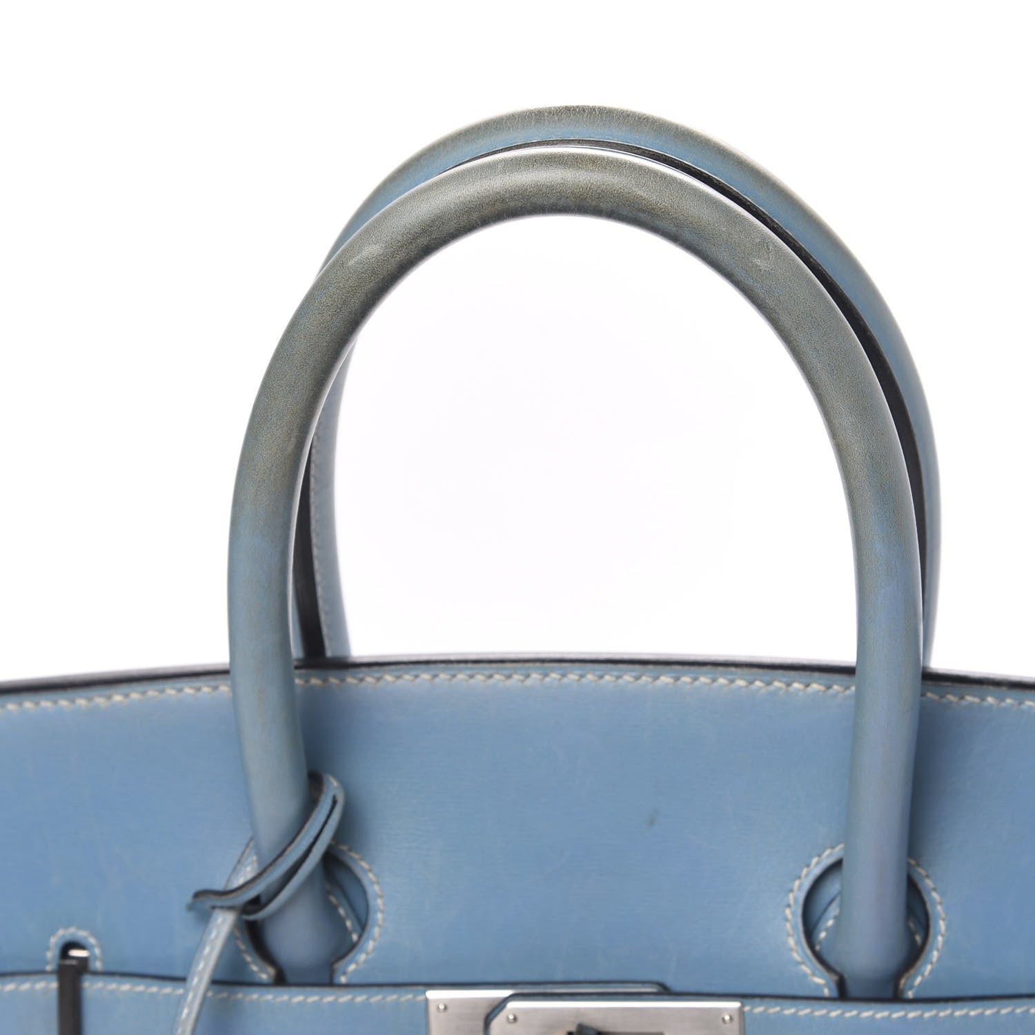 Hermes Box Birkin 35 Blue Jean 11 of 26