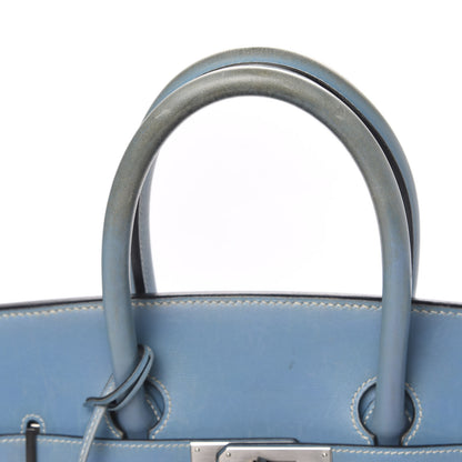 Hermes Box Birkin 35 Blue Jean 11 of 26