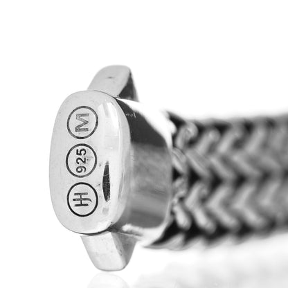 John Hardy Sterling Silver Black Sapphire 11mm Classic Chain Station Bracelet 3 of 3
