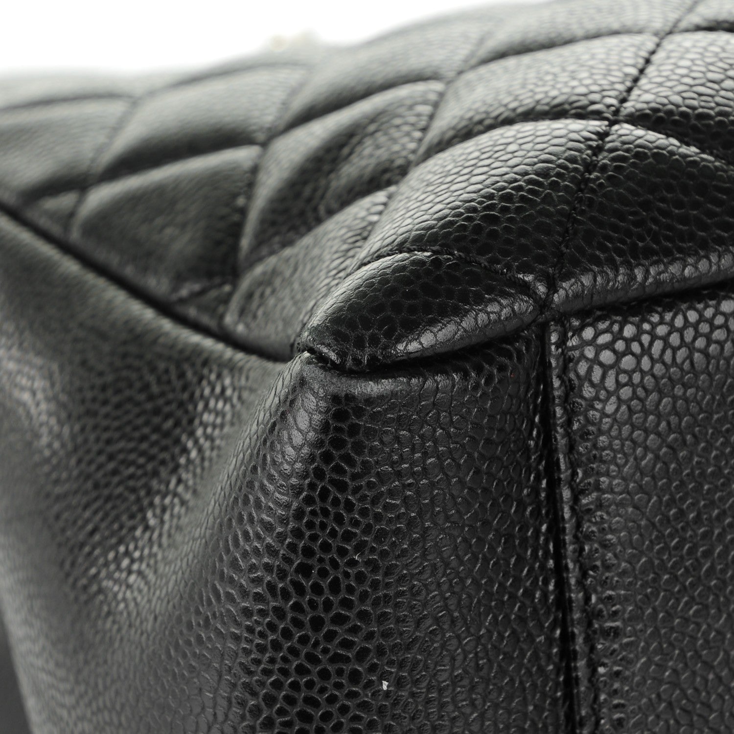 Chanel Caviar Quilted Grand Shopping Tote GST Black 8 of 9
