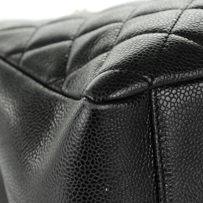 Chanel Caviar Quilted Grand Shopping Tote GST Black 8 of 9