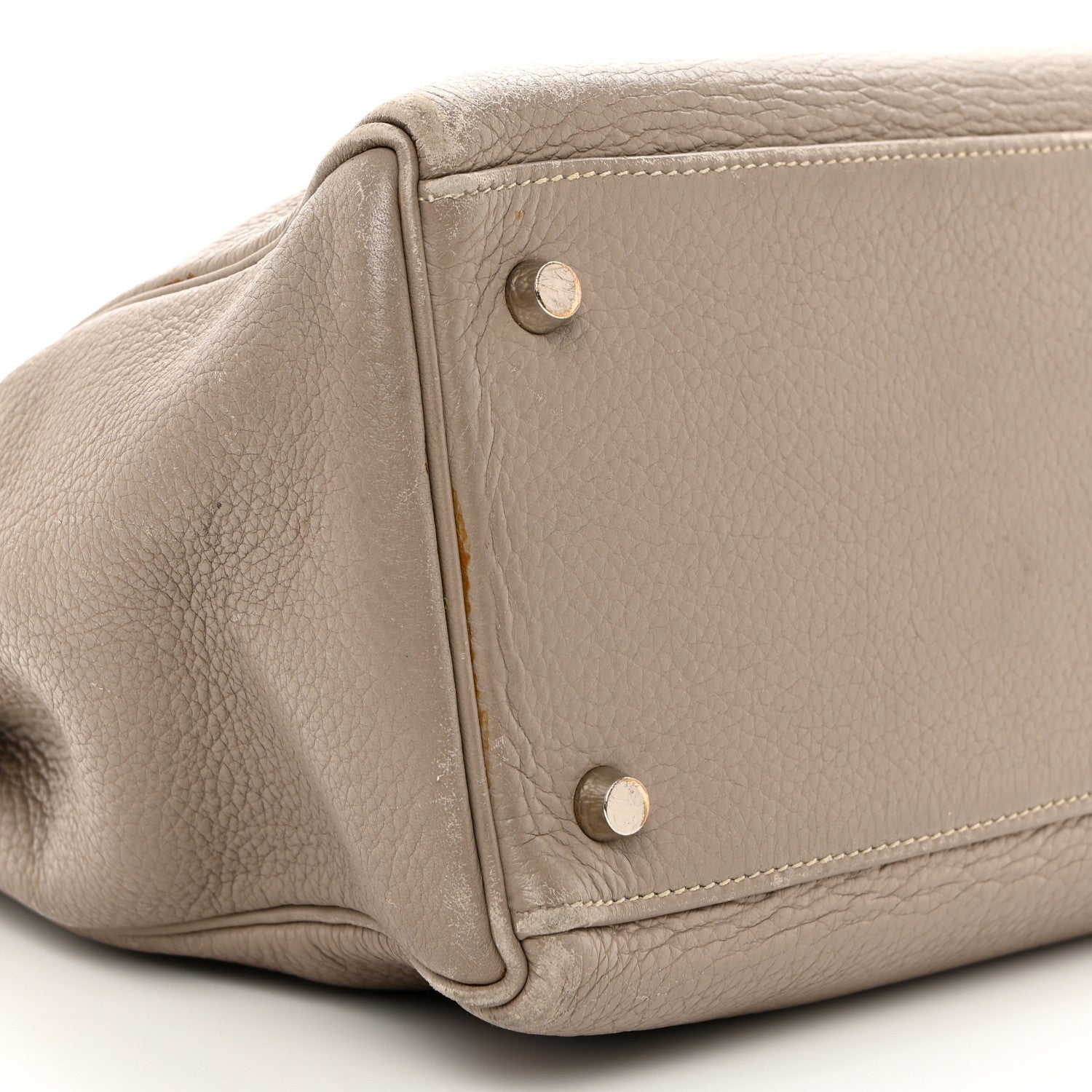 Hermes Taurillon Clemence Kelly Retourne 35 Etoupe 11 of 27
