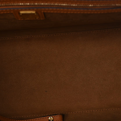 MCM Visetos X-Large Munchen Tote Cognac 5 of 9