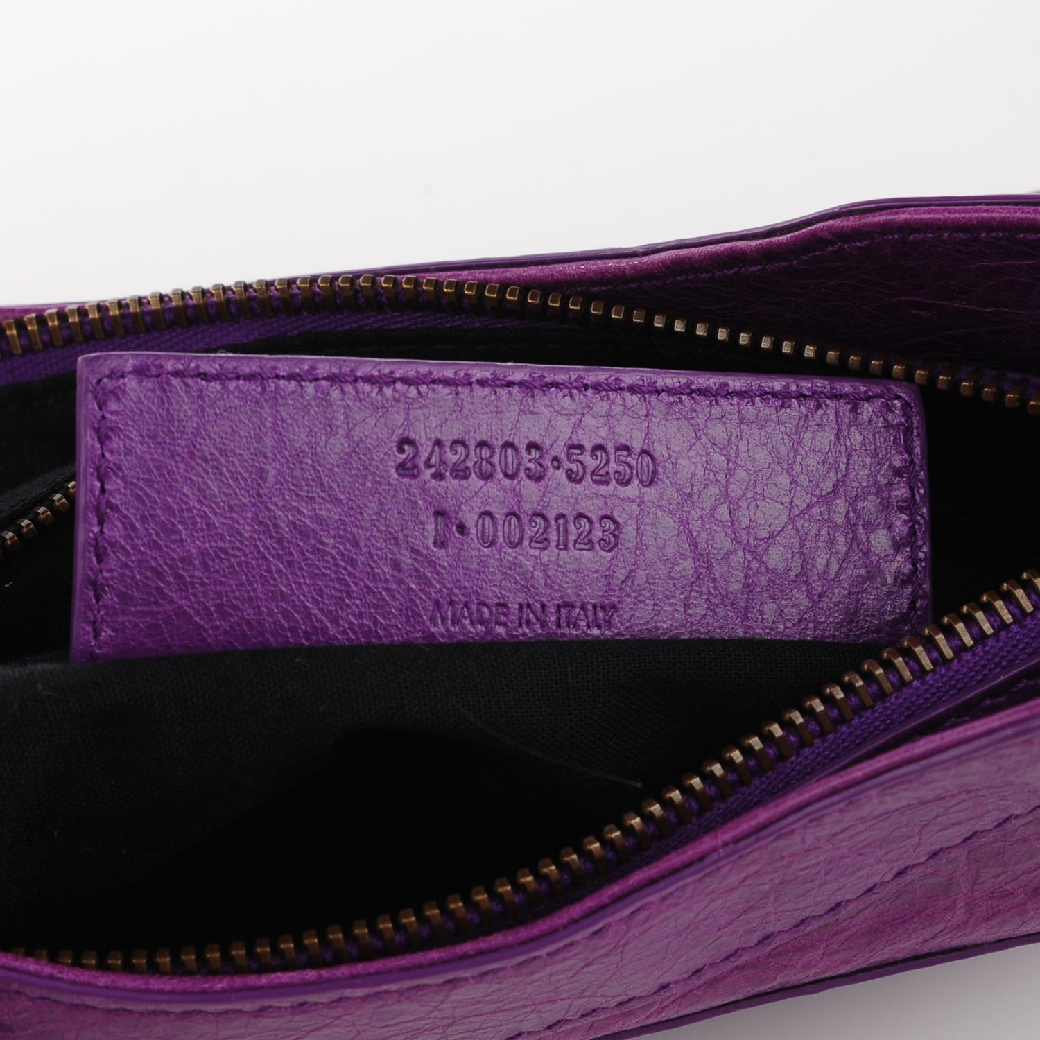 Balenciaga Agneau Classic Hardware Hip Ultraviolet 7 of 11