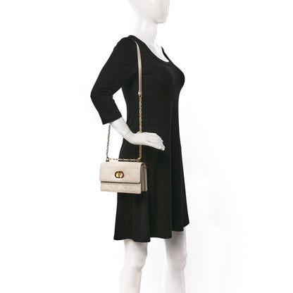 Christian Dior Lambskin Macrocannage Mini Miss Caro Bag Caramel Beige 2 of 9