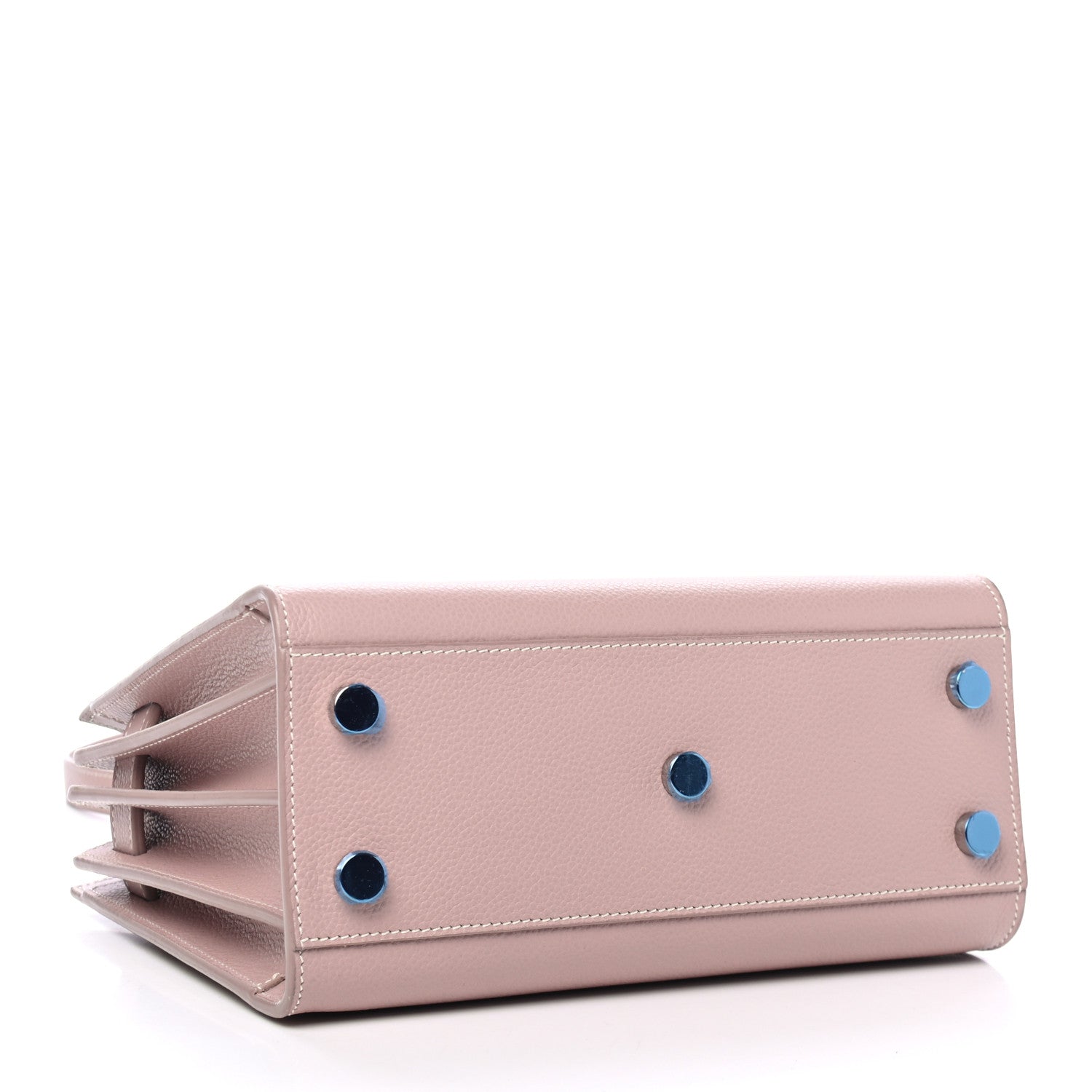 Saint Laurent Grained Calfskin Nano Sac De Jour Antique Rose 3 of 4