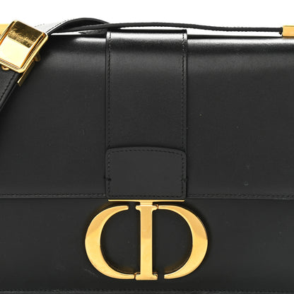 Christian Dior Smooth Calfskin 30 Montaigne Flap Bag Black 8 of 11