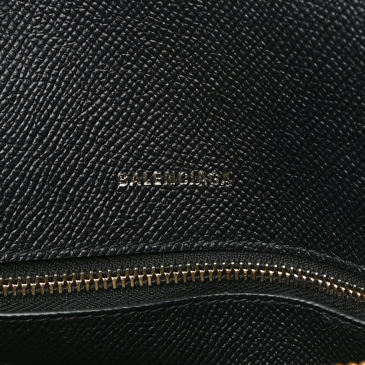 Signature Grained Calfskin Graffiti S Ville Top Handle Bag Black Multicolor