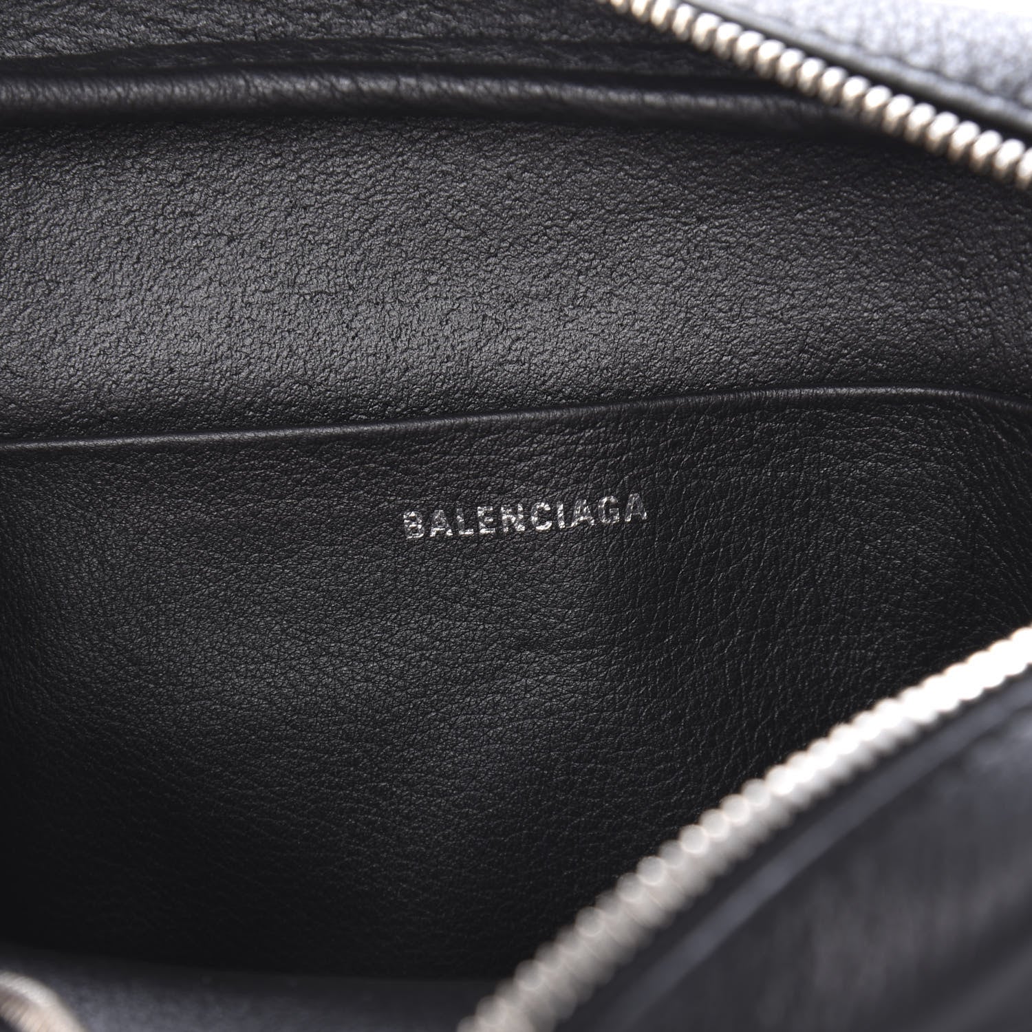 Balenciaga Calfskin Logo S Everyday Camera Bag Black 8 of 9