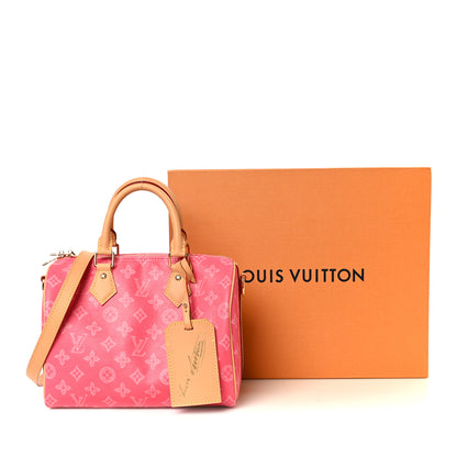 Louis Vuitton Monogram Origine Speedy Bandouliere 25 Rose Ruban 15 of 15