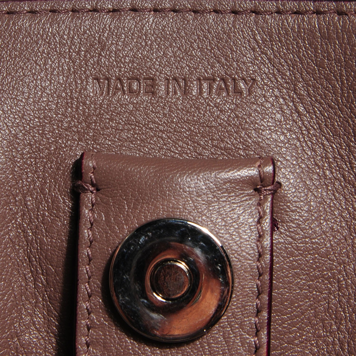 Christian Dior Smooth Calfskin Tri-Color Large Diorissimo Tote Burgundy 7 of 8