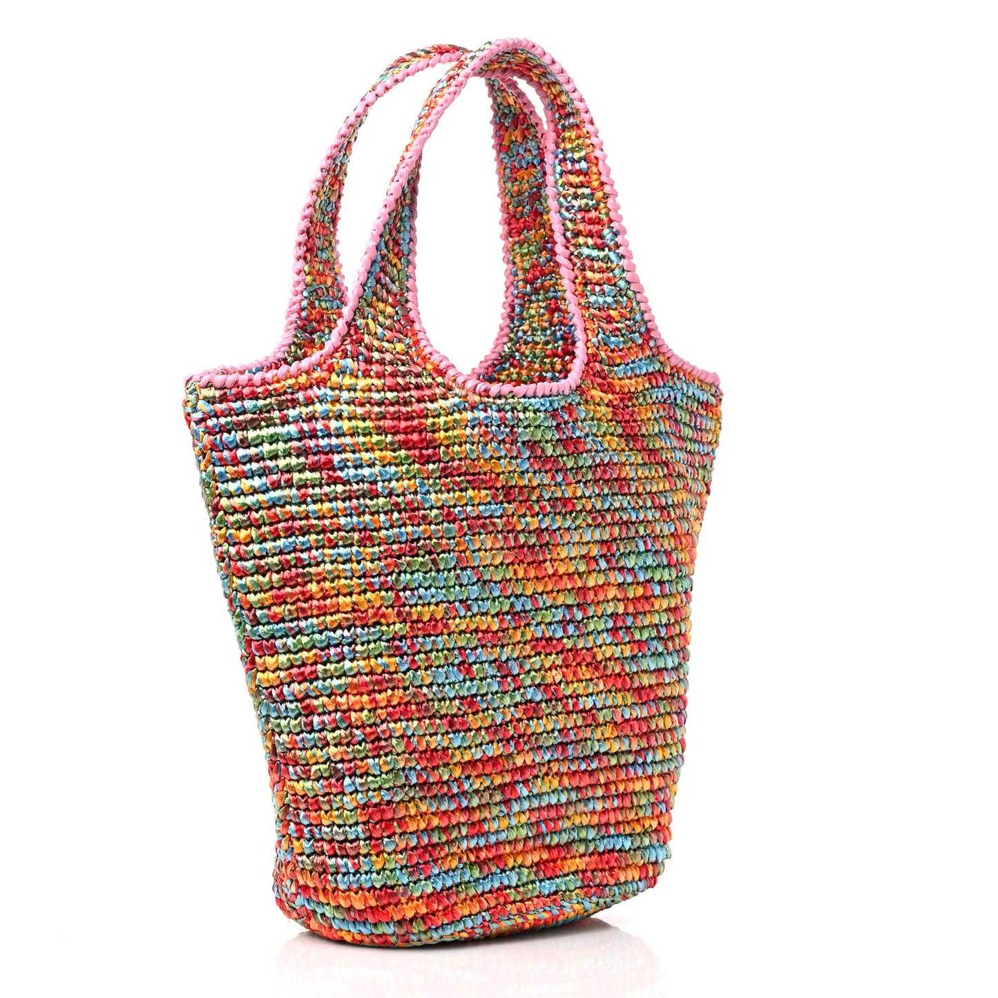 Raffia Mini Blondie Tote Multicolor