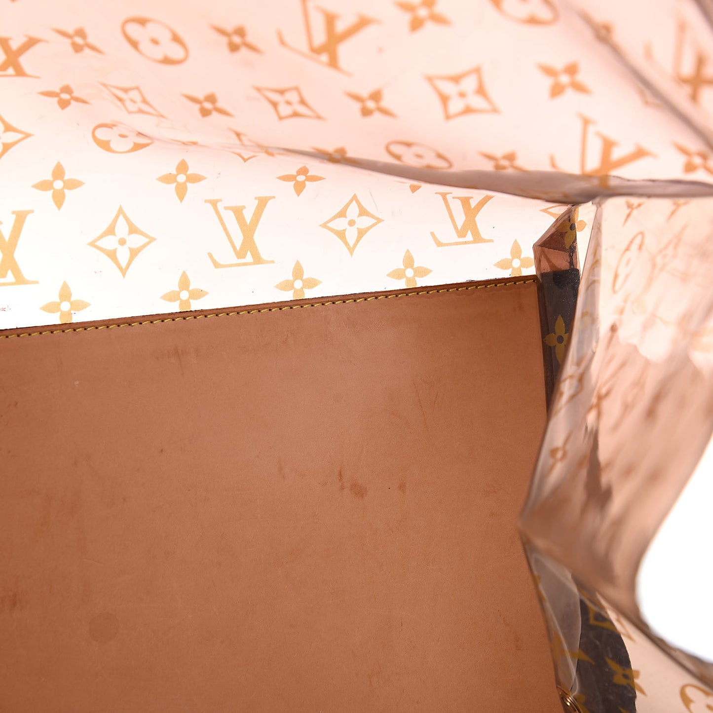 Vinyl Monogram Ambre Sac Cabas GM