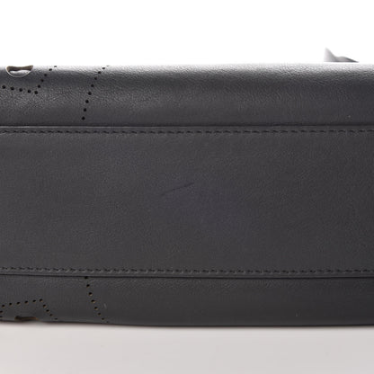 Balenciaga Veau Soyeux Perforated Blackout Hardware Mini City Gris Fossile 10 of 10