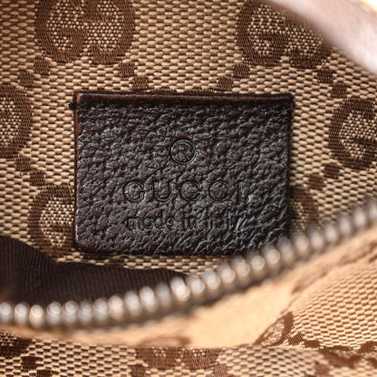 Gucci GG Monogram Double Pocket Belt Bag Dark Brown 6 of 10