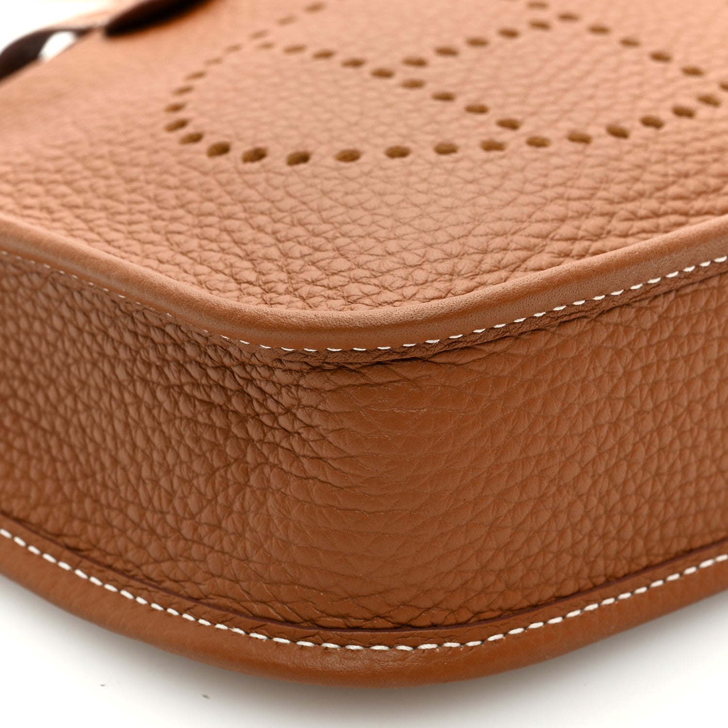 Hermes Taurillon Clemence Evelyne TPM Gold 8 of 10