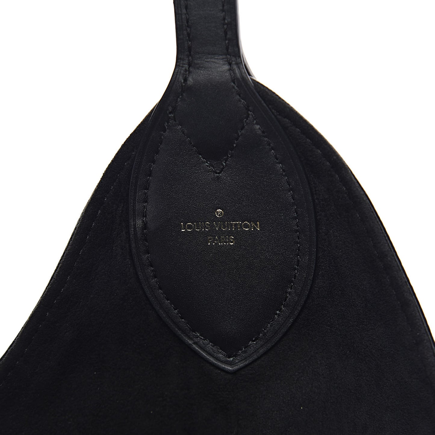 Monogram Flower Hobo Black