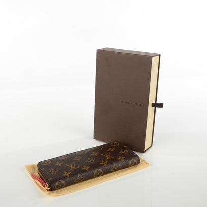 Louis Vuitton Monogram Clemence Wallet Grenade 4 of 7