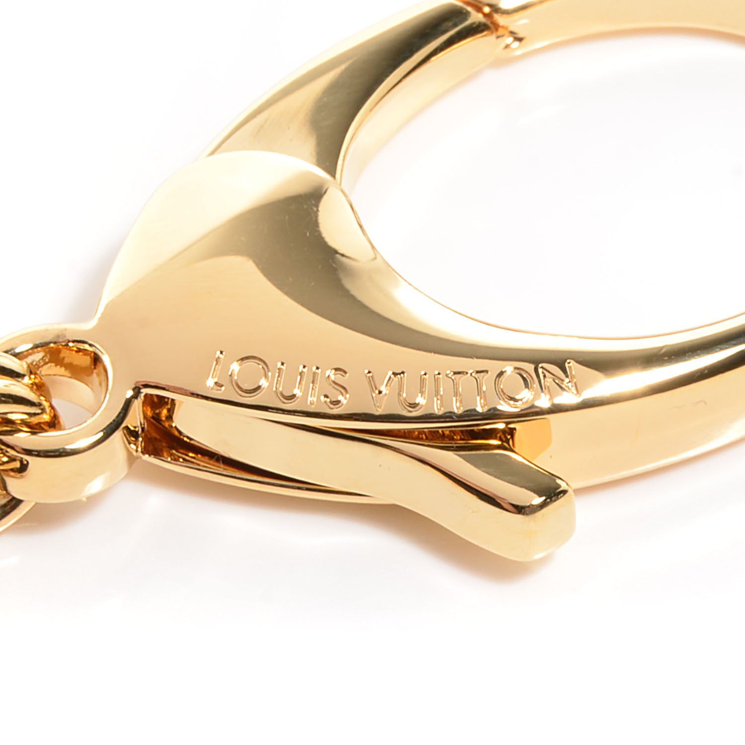 Louis Vuitton Fleur De Monogram Bag Charm Dore 3 of 6