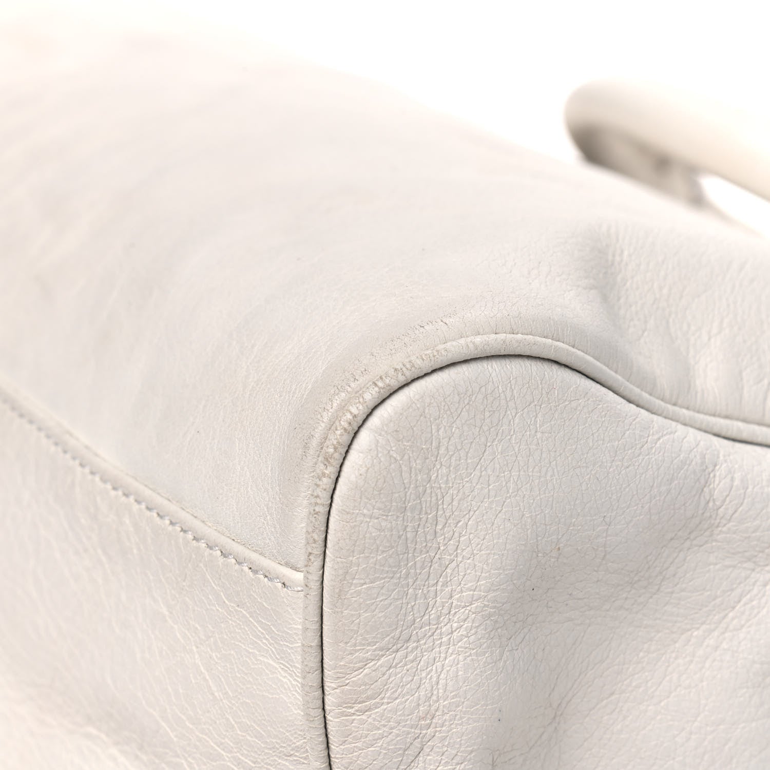 Balenciaga Agneau Classic Hardware Velo White Light 8 of 15