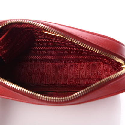 Prada Saffiano Mini Camera Crossbody Bag Rosso 6 of 8