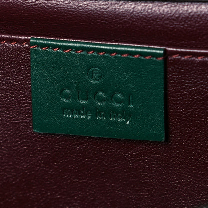 Gucci Smooth Calfskin Small Zumi Top Handle Shoulder Bag Vintage Green 5 of 7