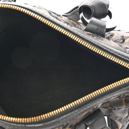 Louis Vuitton Monogram Sequins Eclipse Speedy 28 Black 5 of 11