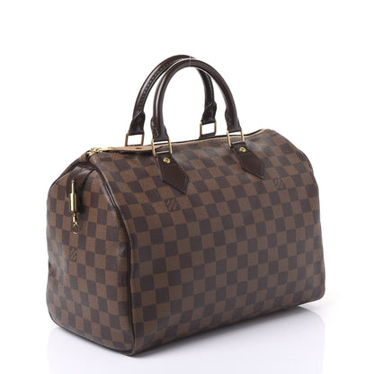 Louis Vuitton Damier Ebene Speedy 30 2 of 12