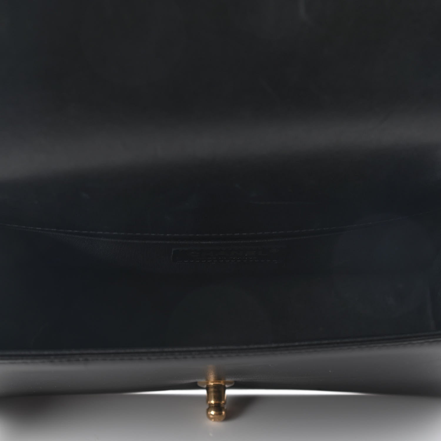 Chanel Lambskin Quilted Medium Boy Flap Black 5 of 9