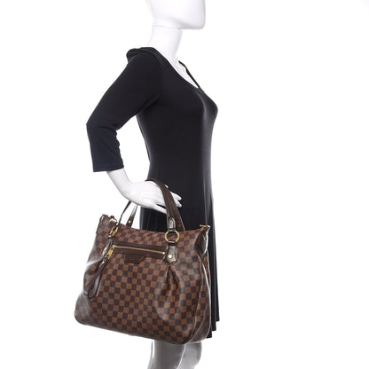 Louis Vuitton Damier Ebene Evora MM 4 of 12