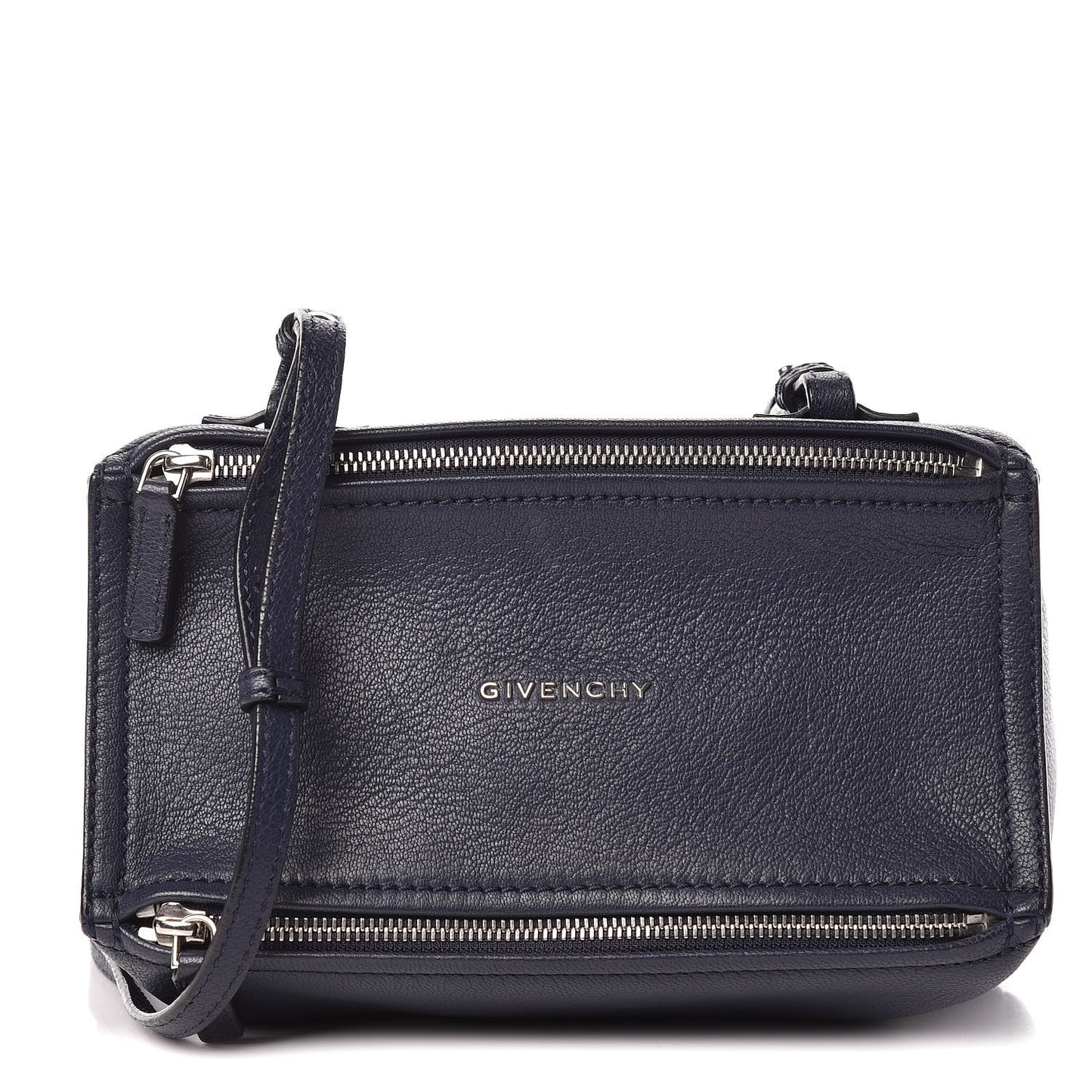 Sugar Goatskin Mini Pandora Navy