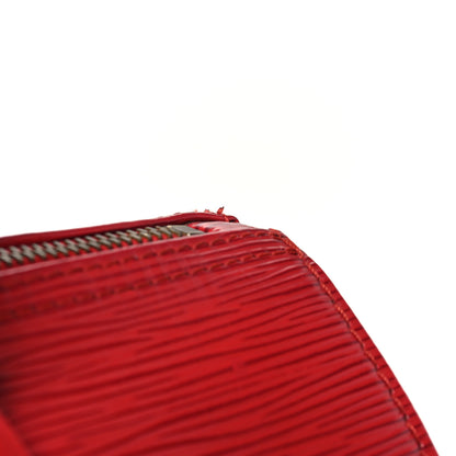 Louis Vuitton Epi Speedy 25 Castillan Red 12 of 13