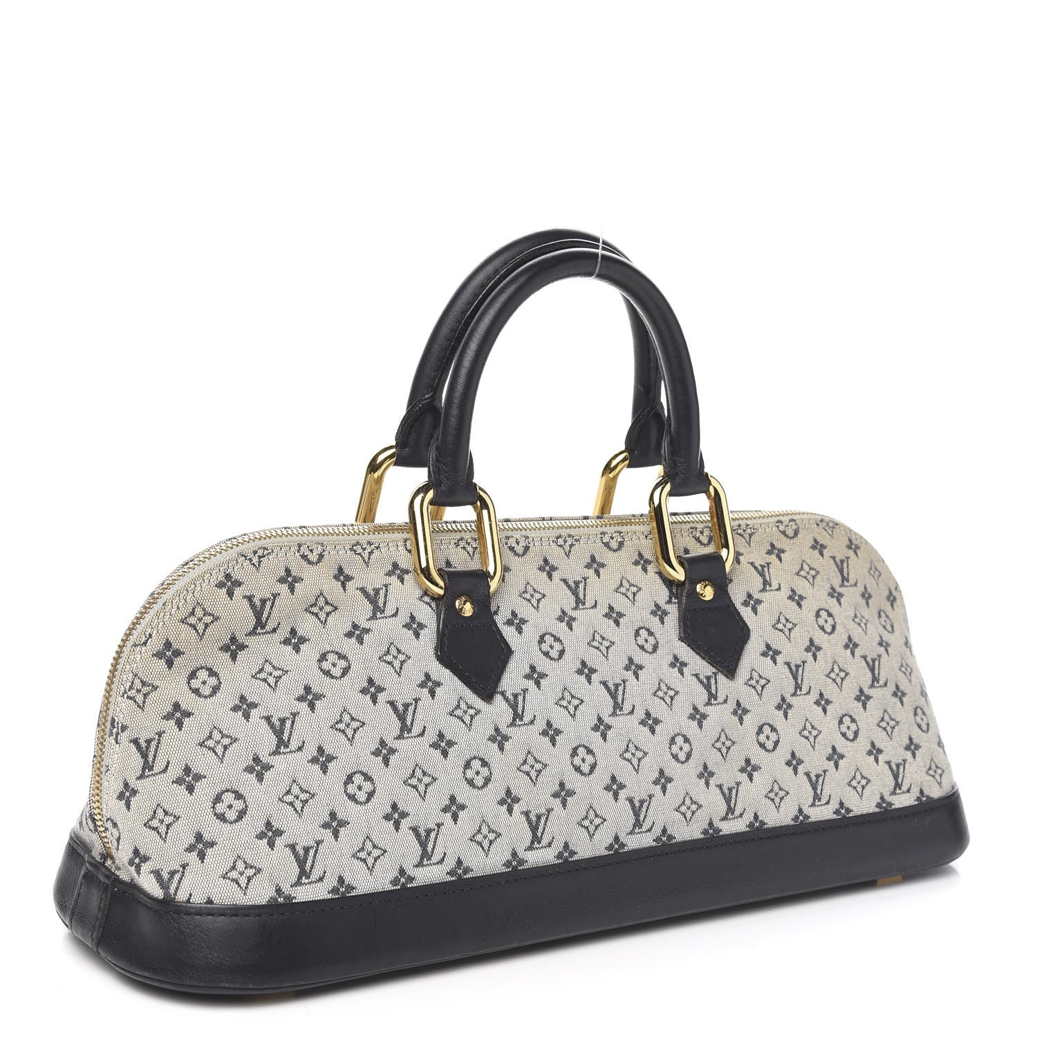 Louis Vuitton Mini Monogram Alma Long Blue 2 of 9