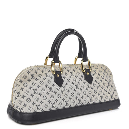 Louis Vuitton Mini Monogram Alma Long Blue 2 of 9