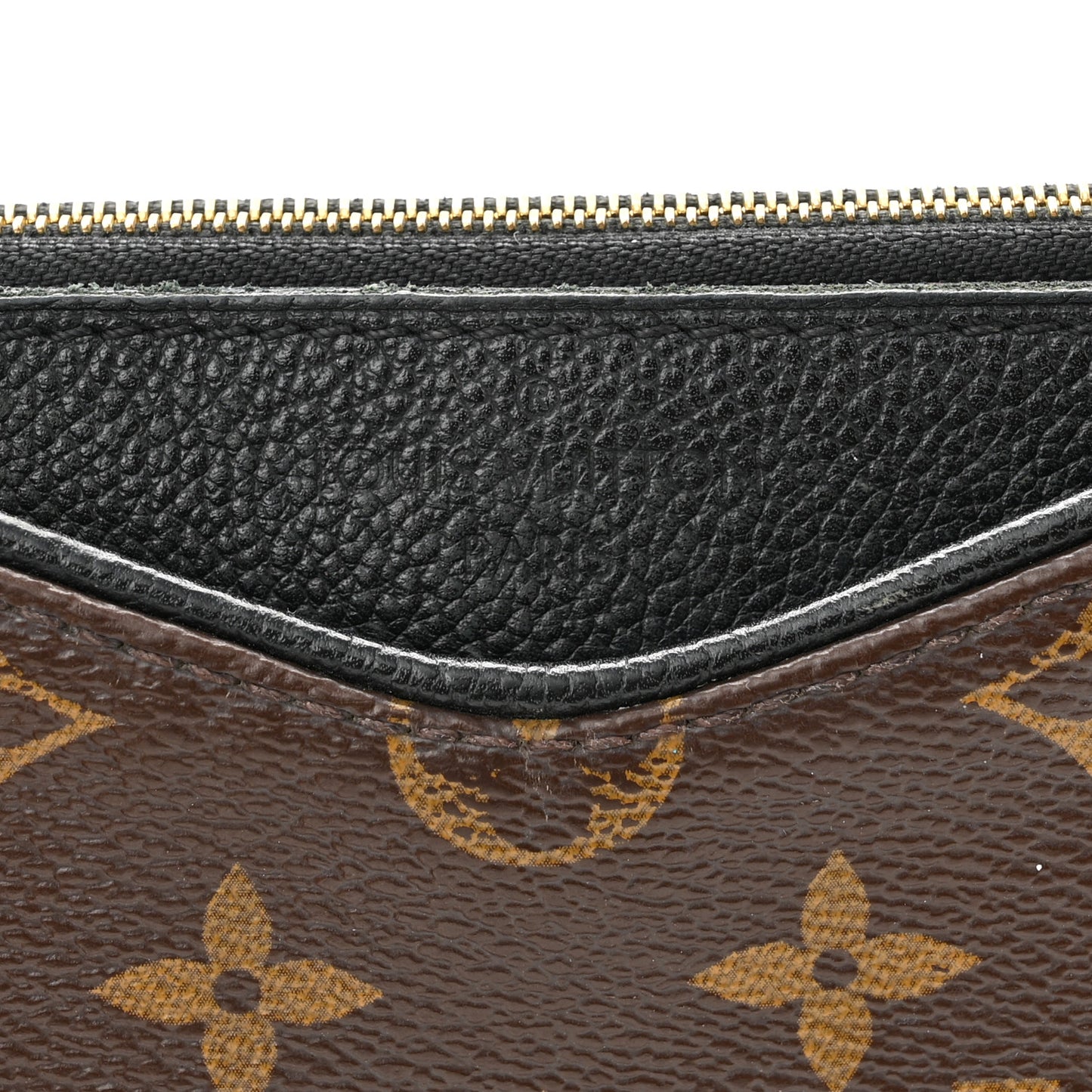 Monogram Pallas Clutch Black