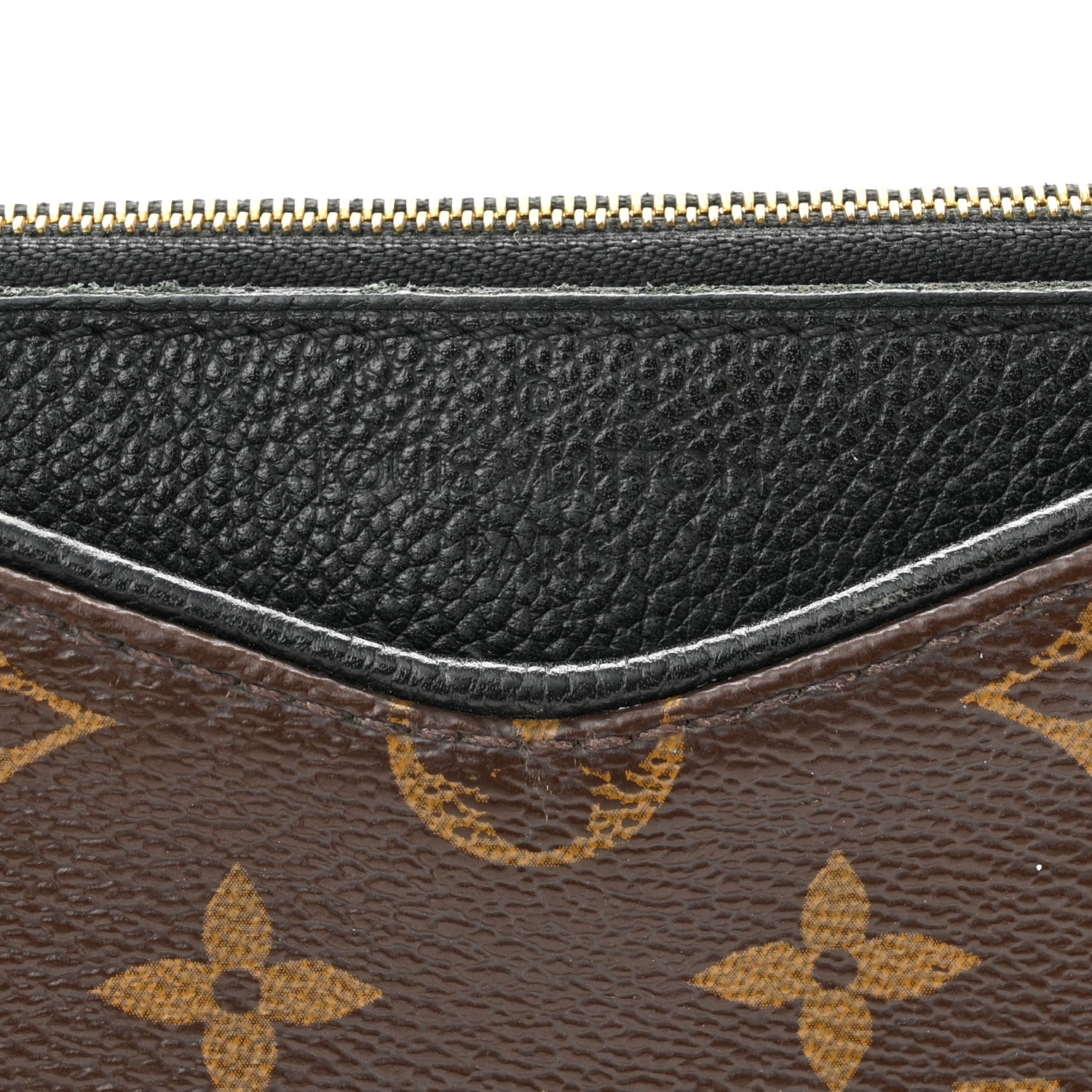 Louis Vuitton Monogram Pallas Clutch Black 7 of 12