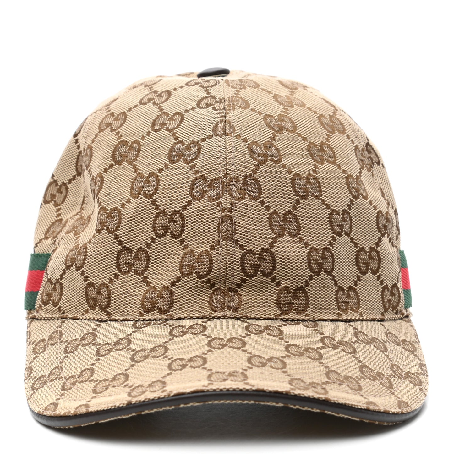 Monogram Web Baseball Hat M Beige Cocoa