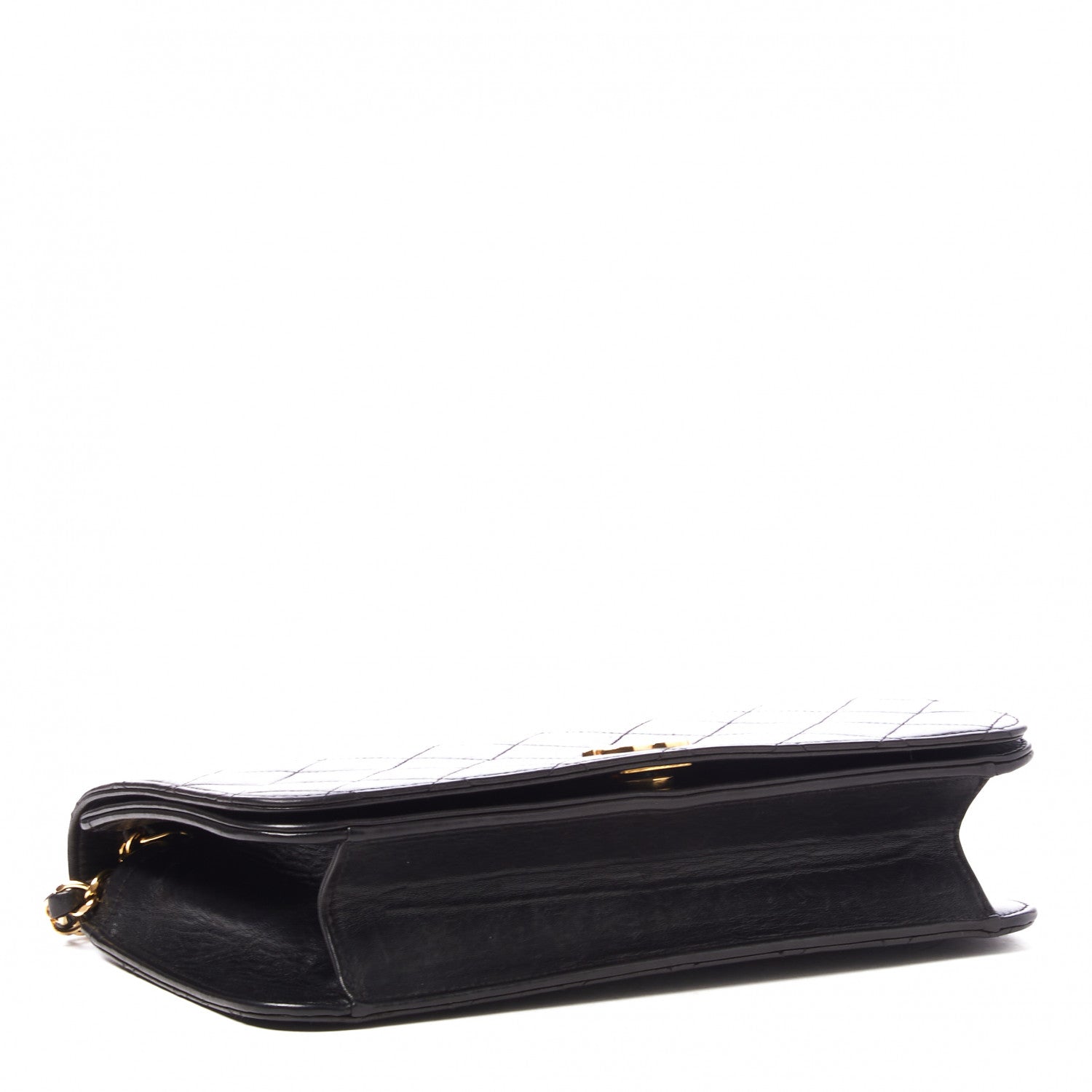 Chanel Lambskin Quilted Small Single Flap Black 3 of 9