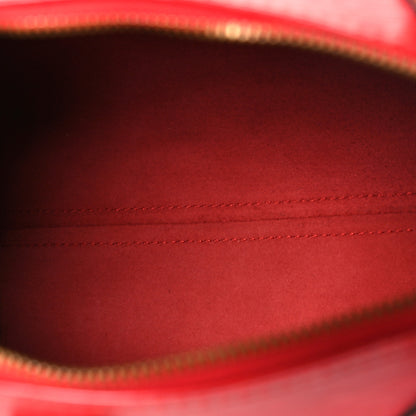Louis Vuitton Epi Speedy 25 Castillan Red 5 of 9