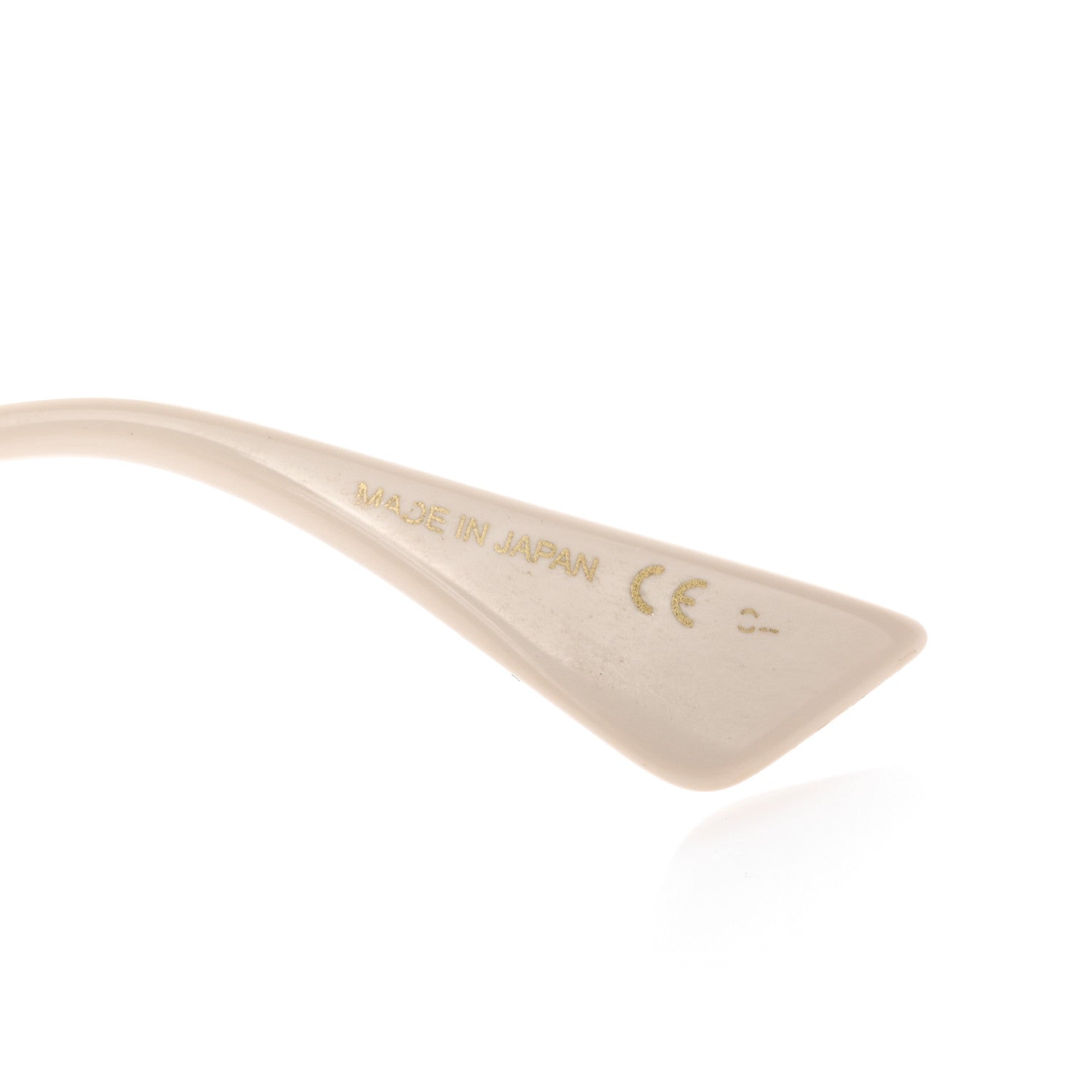 Gucci Metal Rectangular Guccify Frame Sunglasses GG0414S Gold 7 of 7